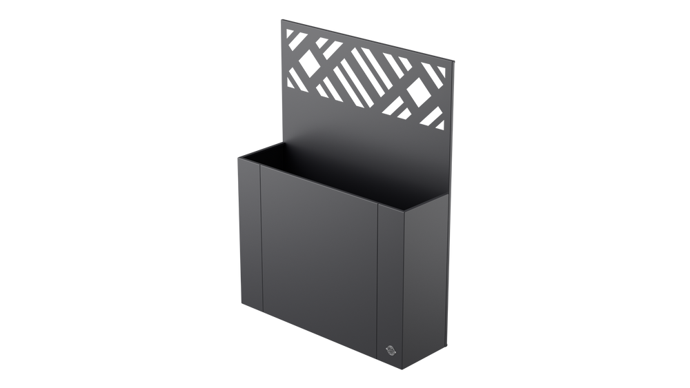 Hochbeet Manarola mit Sichtschutz Metall Hochbeet Manarola mit Sichtschutz Metall