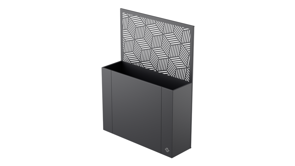 Hochbeet Manarola mit Sichtschutz Metall Hochbeet Manarola mit Sichtschutz Metall