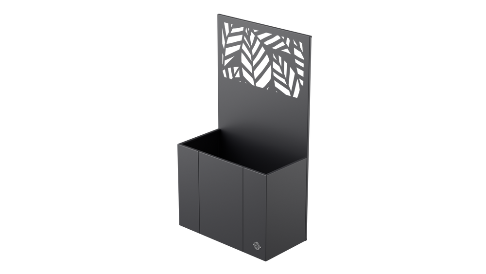 Hochbeet Monterosso mit Sichtschutz Metall Hochbeet Monterosso mit Sichtschutz Metall