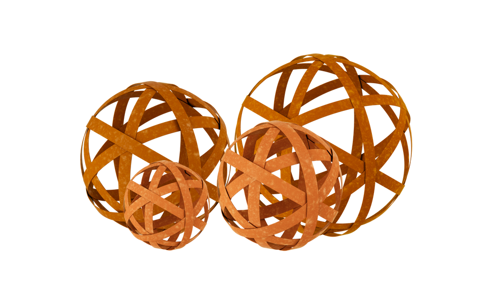 Rostkugel Garten Tivoli 4er Set Rostkugel Garten Tivoli 4er Set