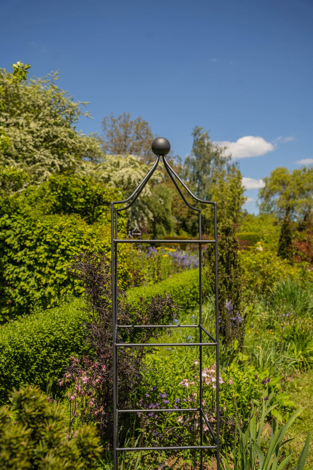 Obelisk Catania groß, pulverbeschichtet anthrazit Obelisk Catania groß, pulverbeschichtet anthrazit