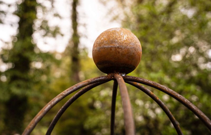 Pflanzenstütze Arezzo Detailasnicht Messingkugel, unbeschichtet Pflanzenstütze Arezzo Detailasnicht Messingkugel, unbeschichtet