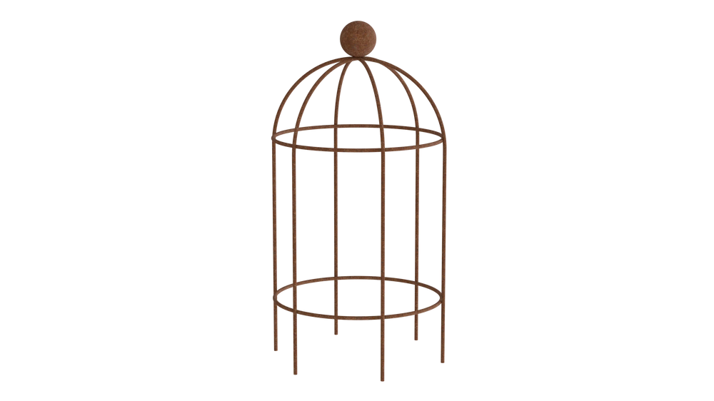 Pflanzstütze Arezzo in unbeschichtet als 3D-Modell Pflanzstütze Arezzo in unbeschichtet als 3D-Modell