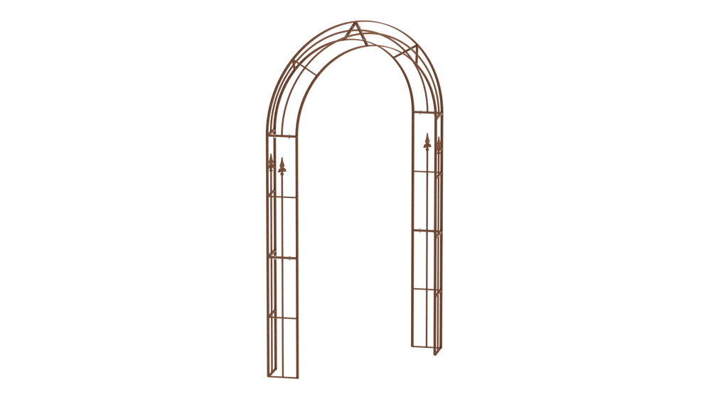 Rosenbogen Cosenza in unbeschichtet als 3D-Modell Rosenbogen Cosenza in unbeschichtet als 3D-Modell