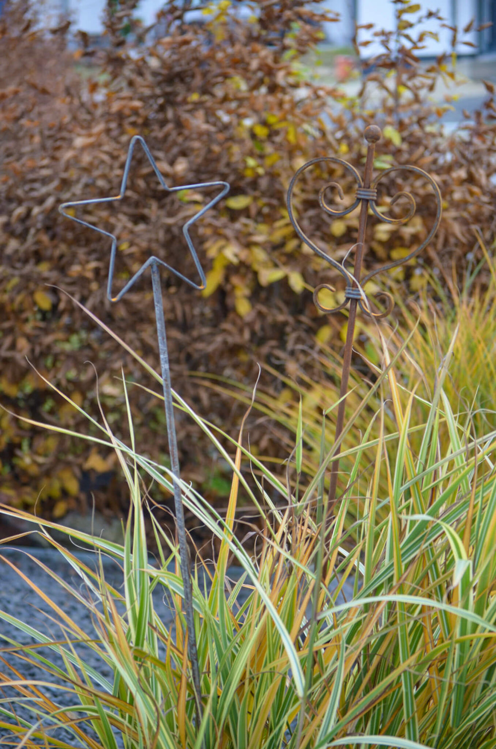 Rankstabset Tissano & Treviso unbeschichtet und feuerverzinkt in grünen Rankpflanzen Rankstabset Tissano & Treviso unbeschichtet und feuerverzinkt in grünen Rankpflanzen