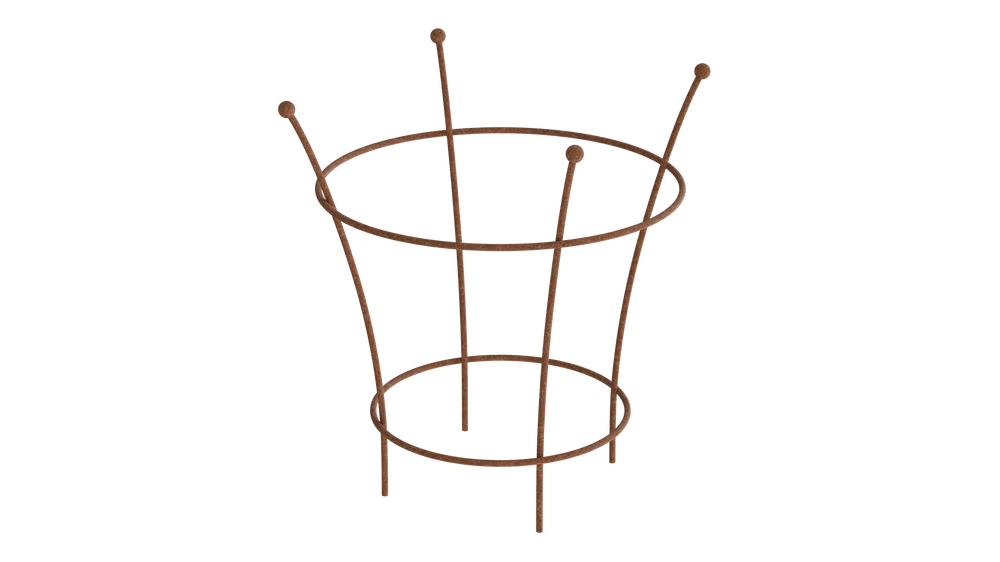 Pflanzstütze Grosetto in unbeschichtet als 3D-Modell Pflanzstütze Grosetto in unbeschichtet als 3D-Modell