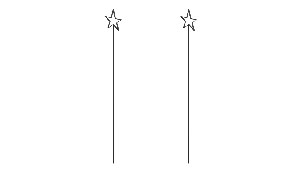 Rankstäbe Tissano im Set in pulverbeschichtet Sonderfarbe RAL 9005 Tiefschwarz als 3D-Modell Rankstäbe Tissano im Set in pulverbeschichtet Sonderfarbe RAL 9005 Tiefschwarz als 3D-Modell