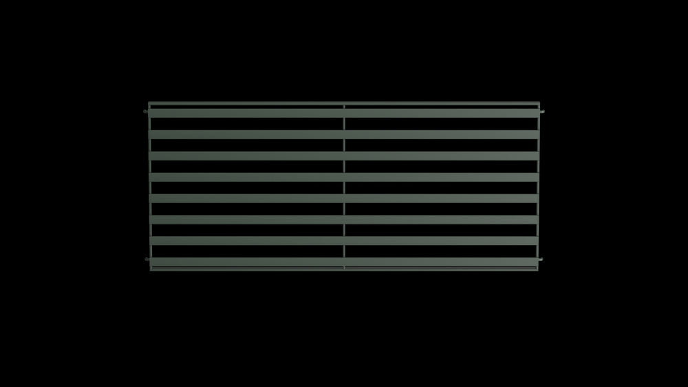Pulverbeschichtet RAL 6009 Tannengrün