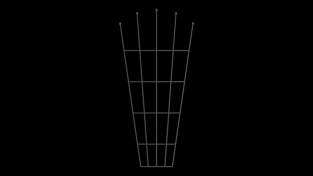 Pulverbeschichtet RAL 6009 Tannengrün