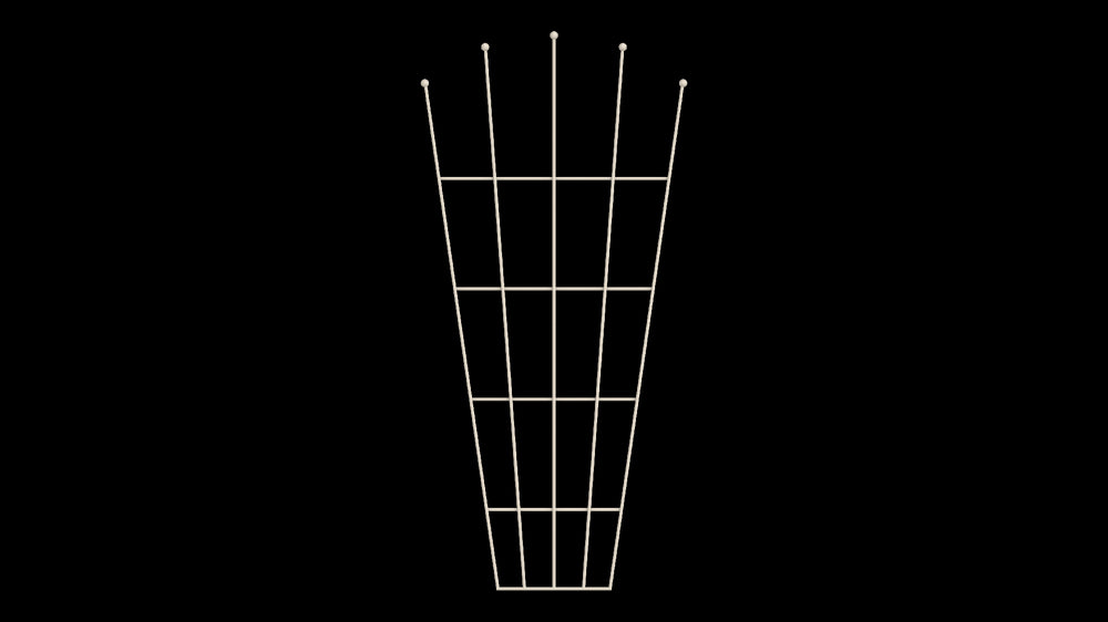 Pulverbeschichtet RAL 9001 Cremeweiß