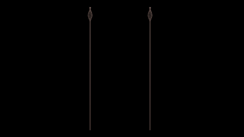 Pulverbeschichtet RAL 8017 Schokobraun